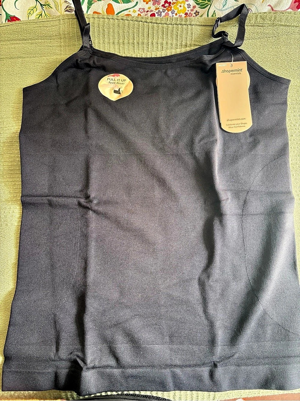 Shapermint All Day Every Day Scoop Neck Cami Scoop Neck Cami Black Size 3XL NWT